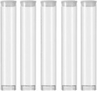 SKMZ Plastic Clear PVC Tube Transparent Storage 0.5ML 1ML Empty Cartridges Tube