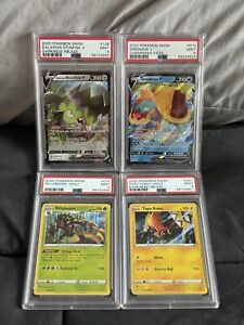 psa 9 pokemon lot cards graded