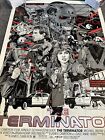 The Terminator Signed Tyler Stout METALLIC VARIANT Movie Poster Screen Print #d