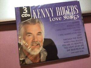 New ListingLove Songs [Madacy Box] by Kenny Rogers (CD, Apr-2004, 3 Discs, Madacy)