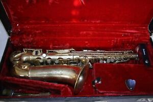 Conn Shooting Star Alto Saxophone, W/ Case, Neck; Vintage MFG~1970, USA