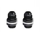2Pcs -10 AN AN10 Flare Fuel Cell Bulkhead Fitting With  Washer Aluminum