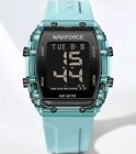 Women’s Sport Waterproof LCD Digital Date Silicone Strap Electronic Watch Gift