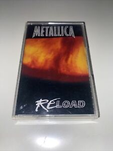 Metallica Reload cassette tape Thrash Metal Rock Tested Elektra Fuel Memory 1997