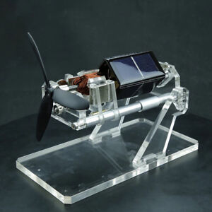 Mendocino Motor Solar Double-deck Magnetic Levitating Motor w/Fan TeachingToy