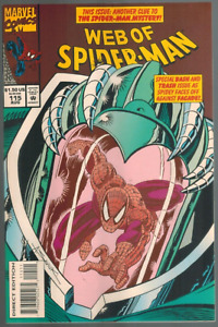 Web of Spider-Man 115 vs Facade!  VF/NM  1994 Marvel Comic