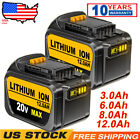 Replacement Battery For Dewalt 20V Max XR 8.0/12Ah Lithium Ion DCB206-2 DCB200-2