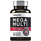 Mens Multi Vitamin | 90 Caplet | Daily Multivitamin for Men | by Piping Rock