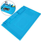 Watchmaker's Rubber Bench Mat Pad Anti-Slip Jewelry Watch Repair Tools Blue NEW!