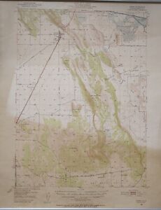 New ListingVintage 1950 USGS Topo Dorris, California 17 X 21
