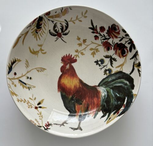 Williams Sonoma Rooster Francais Large Serving Bowl By Marc Lacaze 2008