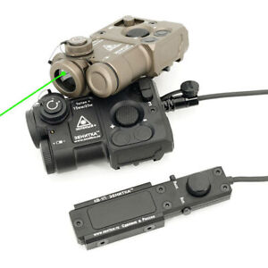 IR / Green Laser SightPointer PERST-4 Aiming  w/ KV-D2 Tactical Switch Reset USA