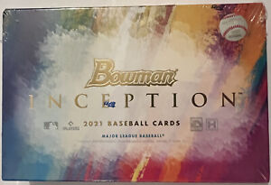 2021 Bowman Inception Baseball Box - Hobby - 2 Autos!!!