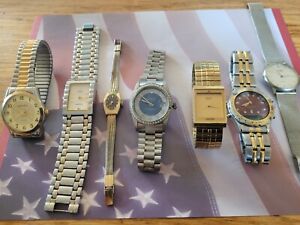 7 Watch Lot From Estate Sale (Seiko, Gruen, Ricardo, Rolex)