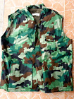 Bosnian Serb Army m93 camouflage vest  Serbian Serbia krajina war m89 BOsnia
