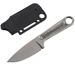 Kabar Wrench Fixed Blade Knife High Carbon Stainless and Sheath 1119