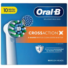 Oral-B Crossaction Electric Toothbrush Replacement Brush Heads (10 Ct.)