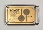 Sonor Signature Belt Buckle