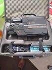 GE HQ Movie Video System VHS Camcorder With Case Vintage Video  and working