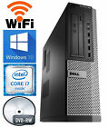 FAST Dell OptiPlex 9010 Intel Core i7  16GB 500GB SSD Windows 10 Desktop PC WiFi