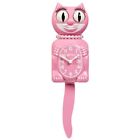Pink Satin LADY KIT KAT CLOCK -Full Size - 15.5