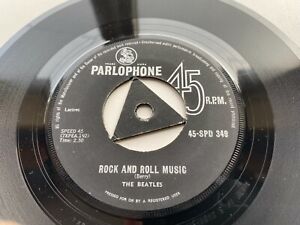 THE BEATLES  ORIGINAL  1963  SOUTH RHODESIAN  45   ROCK AND ROLL MUSIC
