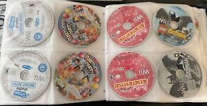 Nintendo Wii Game Lot PIck N Choose Bundle Loose Disc Only Low Prices All Tested