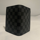 Louis Vuitton Passport Holder Wallet Checkered Black and Grey (Used / Pre-Owned)
