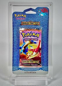 Pokemon Booster BLISTER Pack CASE *WITH STAND* Protective Magnetic display Case.