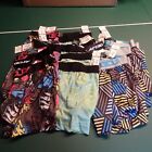 Wholesale Lot of 12 New with Tags Occupy Men's Graphic Soft Brief Boxers Large
