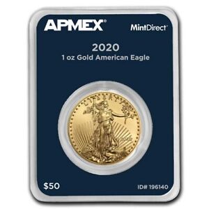 2020 1 oz American Gold Eagle (MintDirect® Single)