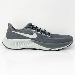 Nike Mens Air Zoom Pegasus 37 BQ9646-009 Gray Running Shoes Sneakers Size 10.5