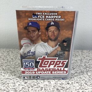 2019 Topps Update Series Baseball Retail Blaster Box - Brand New & Sealed