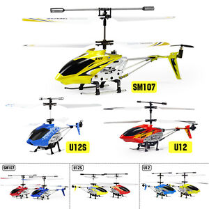 Mini S107/ U12S RC Helicopter Phantom 3CH 3.5 Channel Remote Control Helicopter