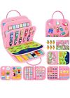 Montessori Toys for Ages 1-4 Busy Board 1-4 Year Old Girl Birthday Gift 17 in 1
