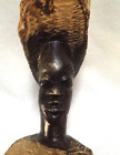 Vintage African Makonde Hand-Carved Blackwood Sculpture Tanzania Africa