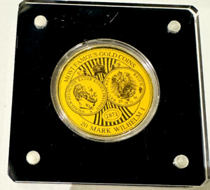 Coin | Coin 20 Mark Wilhelm I 1871 Fine Gold 999/1000 | Fine Gold 999/1000