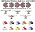 Independent Skateboard Trucks and Bushings Kit - Indy Stage 11 Truck Customizer