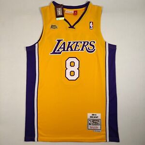 Kobe Bryant 2000-01 Jersey, #8, Embroidered, Yellow