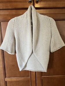 Brunello Cucinelli Women’s Cashmere Sweater, Shrug Cardigan Sz S