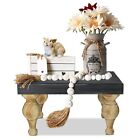 Ameuphercy Decorative Tray Riser Display Stand for Coffee Bar Table Decor Rustic