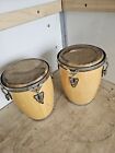 Vintage Percussion Conga Drums (Pair) - For Restoration