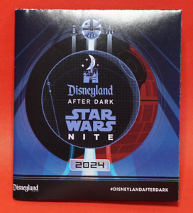 Disneyland Disney Parks Star Wars Nite 2024 Map Limited Edition Rare