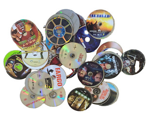 Wholesale DVD Lot of 100 Bulk Movies - Disc Only - Mixed Genres - No Duplicate