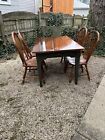 dining table set for 4 wood