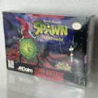 BOX ONLY⭐Todd McFarlane's Spawn The Video Game⭐Super Nintendo SNES Authentic