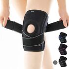 Knee Brace with Side Stabilizers for Meniscus Tear Knee Pain, Adjustable Straps