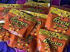 REESE'S PIECES Peanut Butter Crunchy Shell Candy 3ct