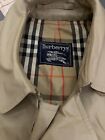 Burberry Kensington Trench Coat Long Vintage Mens 80s Iconic Beautiful! Size 46