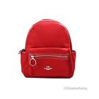 Coach (CA210) Ellis Medium Nylon Fabric 1941 Red Shoulder Backpack
